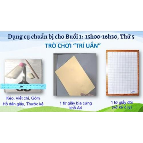 3. Giới thiệu Trò chơi trí tuệ: Trí uẩn